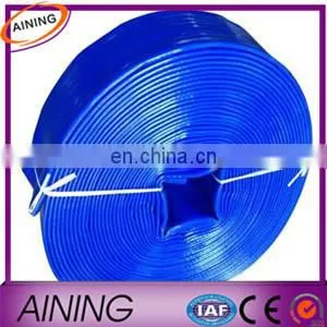 Blue Hose PVC 300mm Layflat Pipes - PVC Water Delivery Hose Discharge Pump Lay Flat Irrigation photo-4