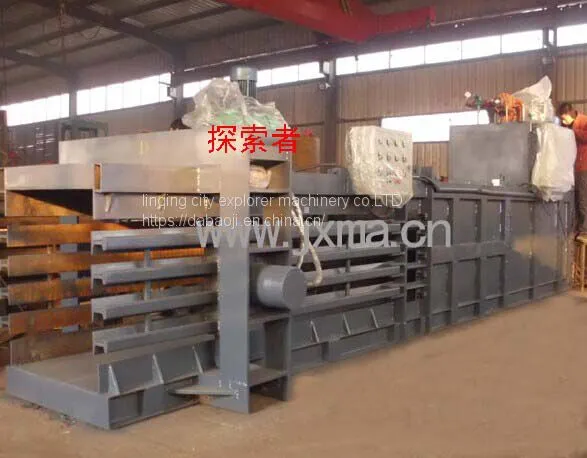 Palm Silk Equipment Wire Opening Machine Horizontal Baler