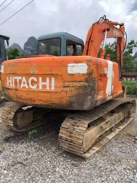 USED HITACHI EX120 ORIGINAL JAPAN HYDRAULIC EXCAVATOR photo-4