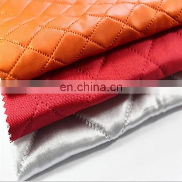 WuJiang HuaLi Textile Ultrasonic Quilting and Pressing Cotton for Down Jacket Quilting Fabric Nylon/Polyester photo-3