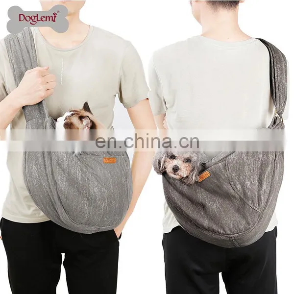 2020 New Shoulder Messenger Bag Cat And Dog Travel Bag Retro Korean Style Pet Out Bag Backpack photo-7