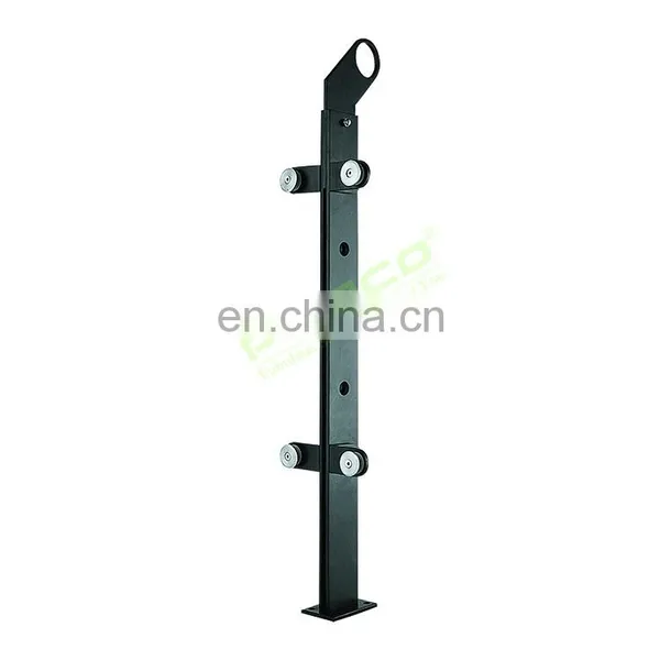 Hot Popular Balcony Stainless Steel Glass Clamp Balustrade Post Patio Railing Manufacturer In China photo-3
