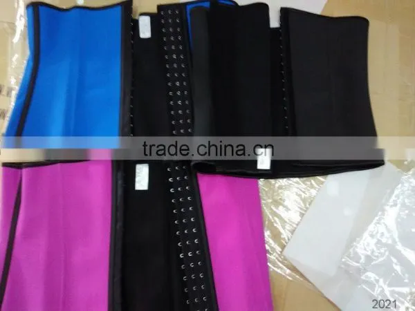 New Arrival Sexy Waist Trainer Slimming Corset Cheap Wholesale Latex Waist Corsets photo-4