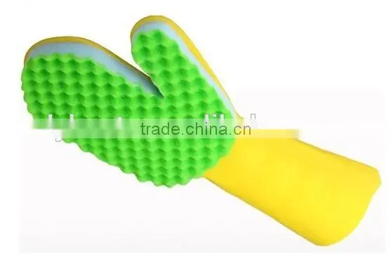 35cm, 40 Gram, Yellow Rubber Household Gloves photo-5