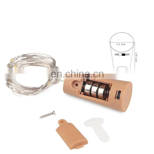 Wine Bottle Battery Operated Led String Lights for Decoration photo-3