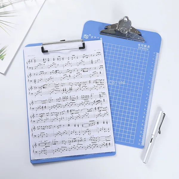 A4 notepad with plastic writing board