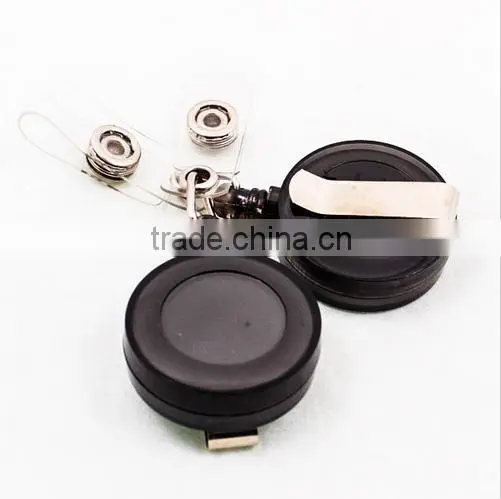 Mouse Over Image to Zoom Details About Retractable Reel Recoil ID Badge Lanyard Tag Key Card Holder Belt Clip photo-5