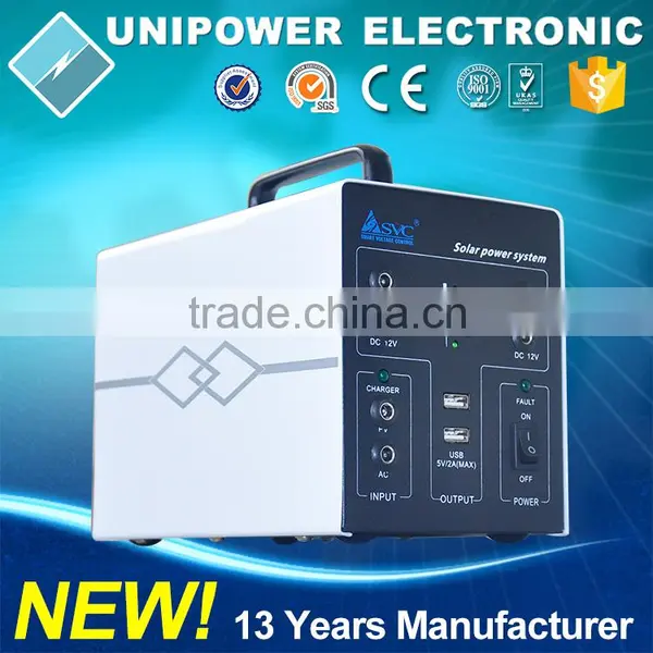 Outdoor Camping 4 Outlets LED Display Miniwatt Solar Energy Product photo-2