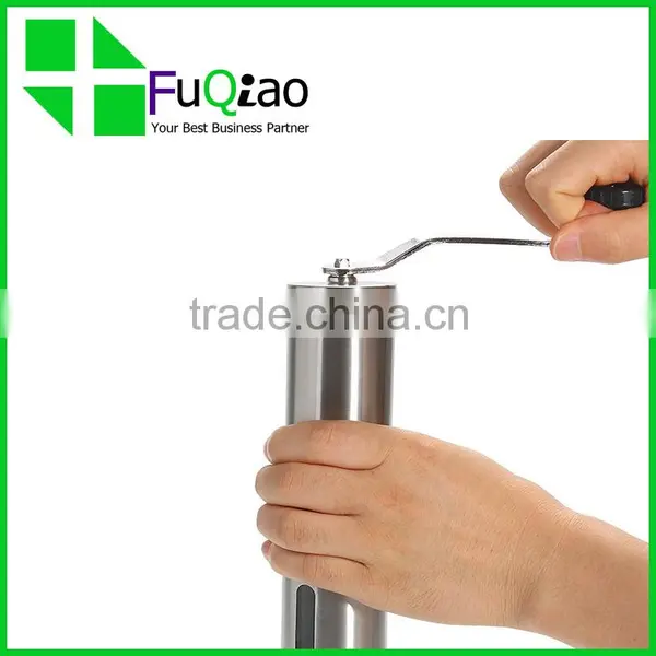 Trade Assurance Ceramic Burr Manual Stainless Steel Commercial Coffee Grinder With Scoop Quality Choice photo-4