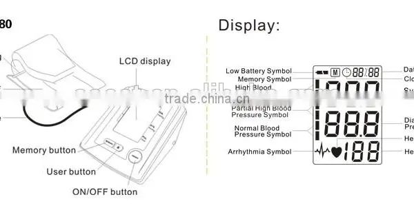 High Quality Wholesale Automatic Rechargeable Arm Blood Pressure Monitor With CE EMC ISO Quality Choice photo-6