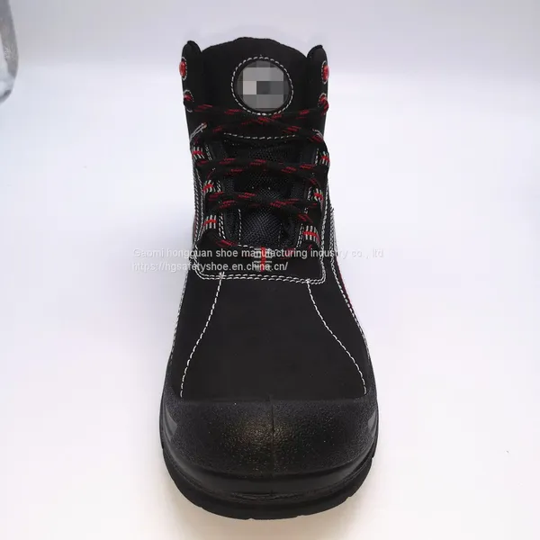 S1P/S3 SAFETY SHOES NUBUCK LEATHER MIDDLE CUT RT6868 photo-4
