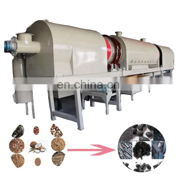 Hot Sale Rice Husk Coconut Husk Continuous Carbonization Furnace photo-2