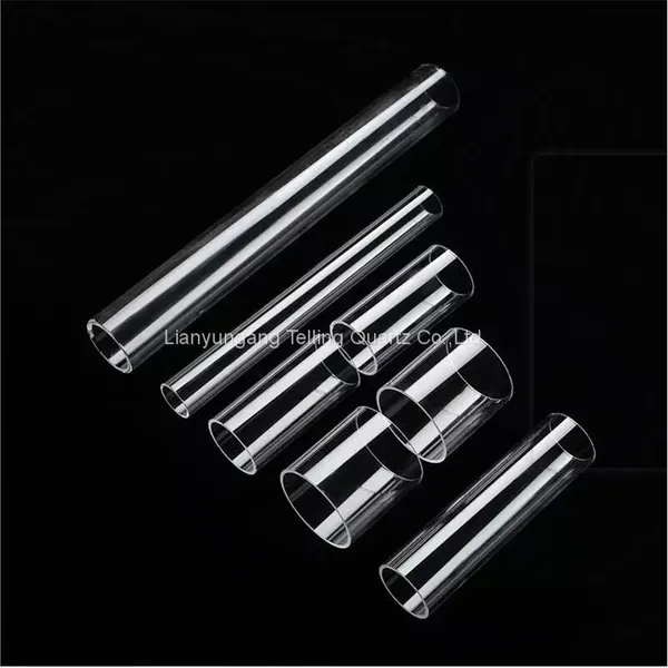 Heating Quartz Glass Tube Clear Quartz Tube for Furnace photo-3
