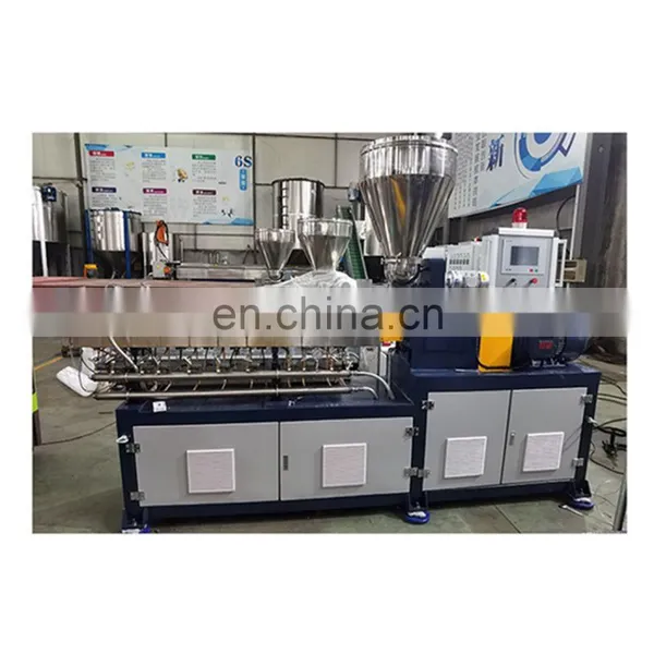 Factory Building Block Type Pe Machine Plastic Recycling Twin Screw Extruder