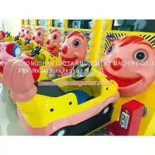 Guangdong Zhongshan Tai Le Play Children's Indoor Video Game Carnival Coin-operated Self-service Lottery Racing Machine Crazy Kart Thomas Rocking Car Rocking Machine photo-4
