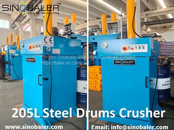 205L Steel Drums Crusher: Оптимизация эффективности и безопасности