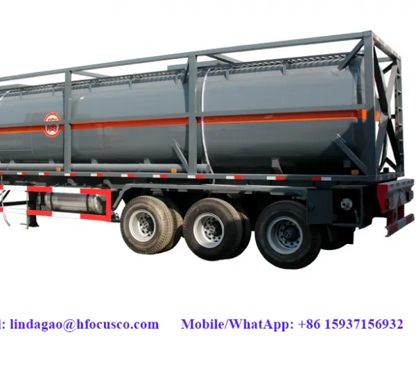 3-Axle Chemical Liquid ISO Tank photo-3