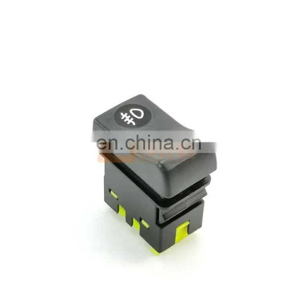 WEICHAI Engine Shacman F2000 L3000 M3000 F3000 X3000 X6000 Truck Spare Parts 81.25505.6607 Fog Light Rocker Switch photo-3