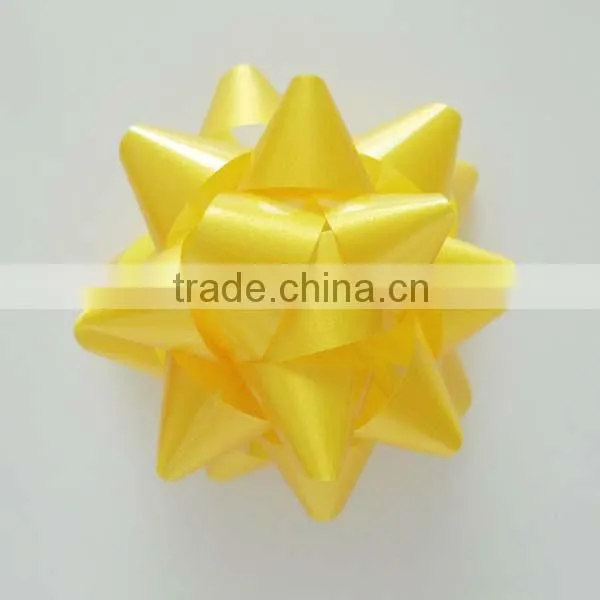 Giant Confetti Bow - Silver Color in 230m Dia With 25mm Wide Ribbon and 30loops, on Full Colors Printing Backing Board photo-3