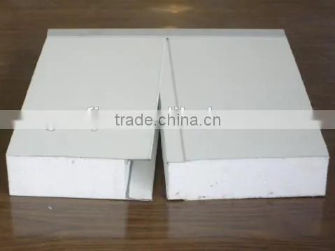 Polystyrene (EPS) Sandwich Panel, 50mm Polyurethane Sandwich Panel,Guanzghou Sandwich Panel photo-4