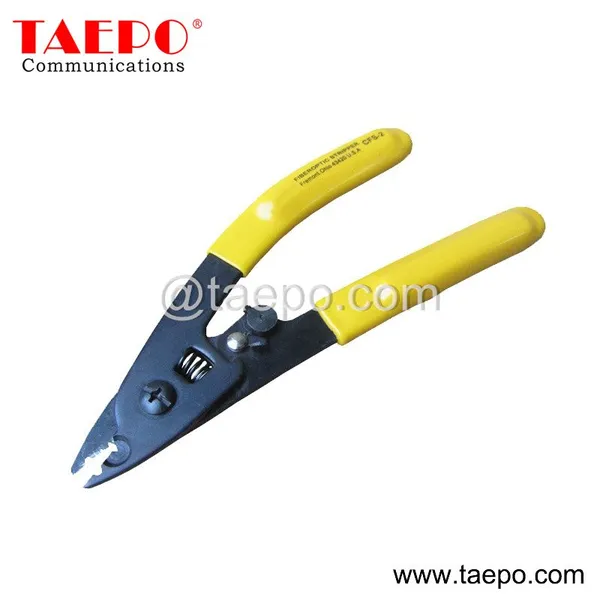 Factory Price 2 holes Fiber optic cable stripper for stripping 125um fiber from China Manufacturer TAEPO for Sale