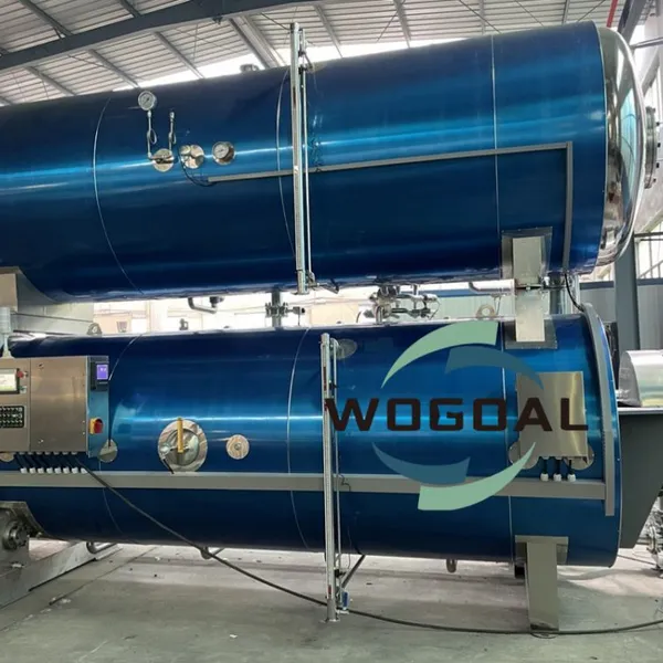 Rotary Water Immersion Retort Industrial Horizontal Autoclave Sterilization Machine photo-2