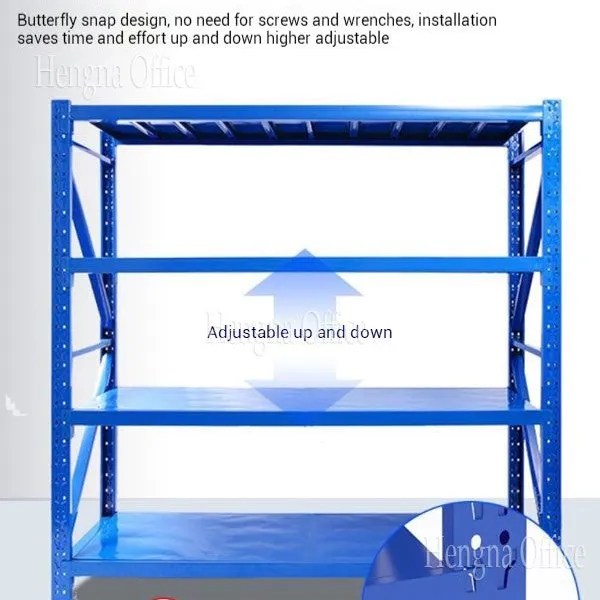 Steel Shelving Unit HR-200 | Adjustable Layers & Tool-Free Assembly | E-commerce Fulfillment-China Manufacturer photo-3
