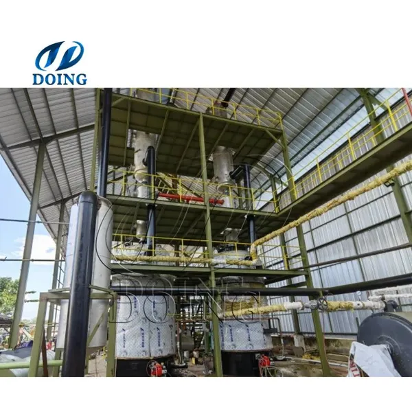 Refinery Plant Distillation Machine Pyrolysis Oil and Crude Oil and Black Heavy Fuel To Diesel
