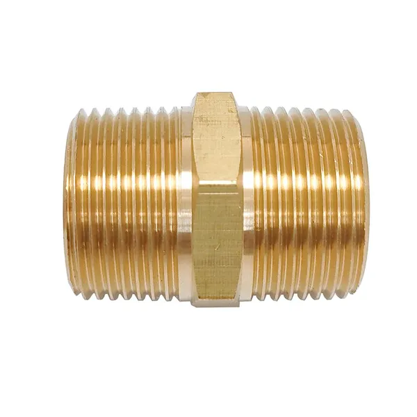 Brass Fittings,Male Thread Double Joint,Adopting C37710,XGOWLWSJT1/8