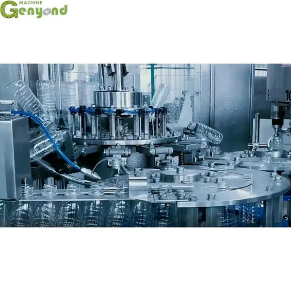 Automatic Pet Bottle Natural Drinking Water Bottling Line Mineral Pure Complete Plant Soft Drinks Water photo-3