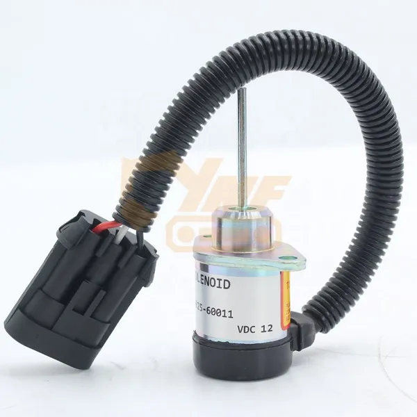 Kubota V2203 12V Engine Stop Solenoid 1G925-60011 1503ES-12A5UC4S 1503ES-24A5UC4S photo-2