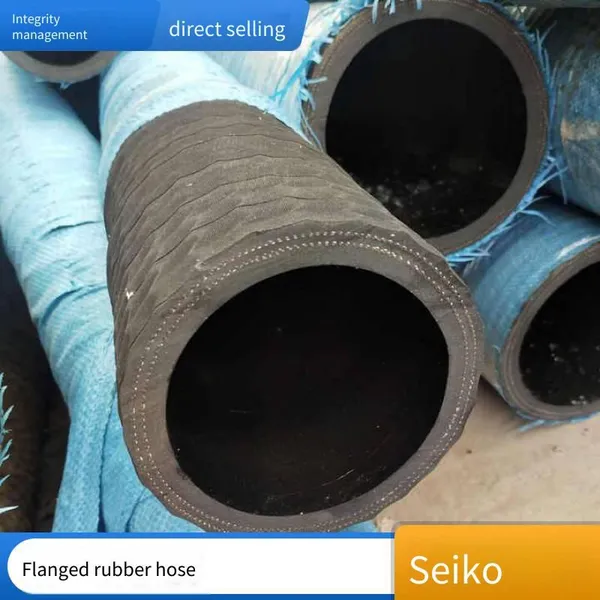 Customized Large-diameter Steel Wire Skeleton Rubber Hose, Reducing Suction and Discharge Hose for Negative Pressure and Wear-resistant Suction and Discharge of Cement Slurry photo-5