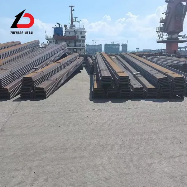 6m Type 2 JIS Standard U Type Z Type Steel Sheet Pile