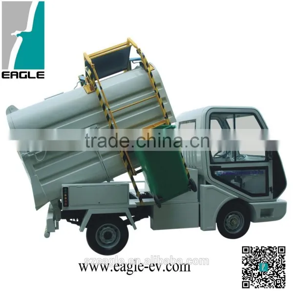 Liquid Waste Trucks, 2000kgs Loading Weight, Closed Cab, Pure Electric,CE Approved photo-2