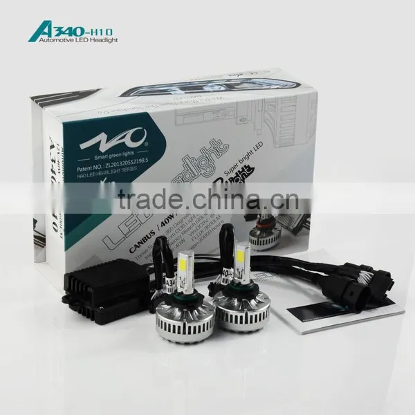 B-deals New Patented Waterproof Super Bright 40W 3600LM A340 Auto Light Led Bulb H10 photo-5