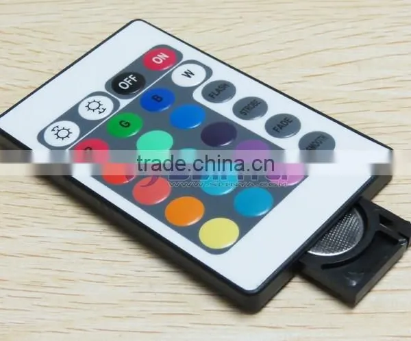 Mini RGB LED Lights IR 24 Keys Remote Controller photo-5