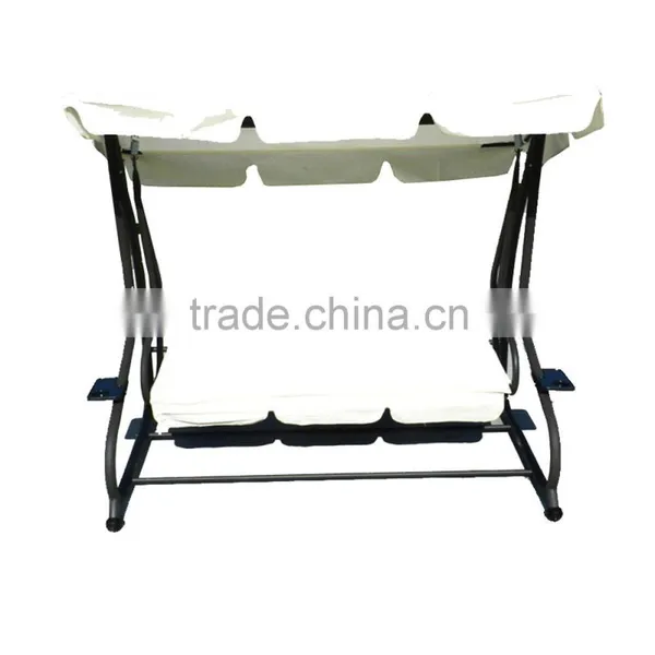 Entertainment Leisure High Quality Luxury Patio 3 Seat Adult Outdoor Garden Swing photo-2