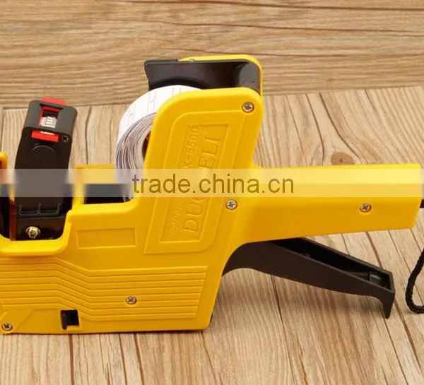 AN409 ANPHY MX5500 Label Gun Price Label Sticker Labeler 8 Charactor 3 colors stock Yellow BLue Red Label size 21*12 mm