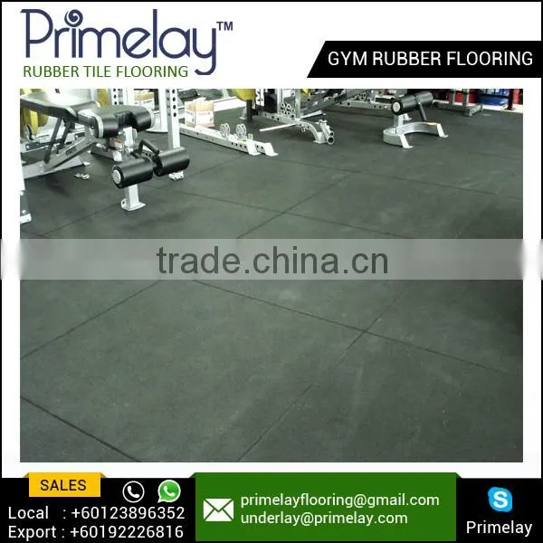 Best Quality Gym Noise Reduction Rubber Flooring for Sale photo-4