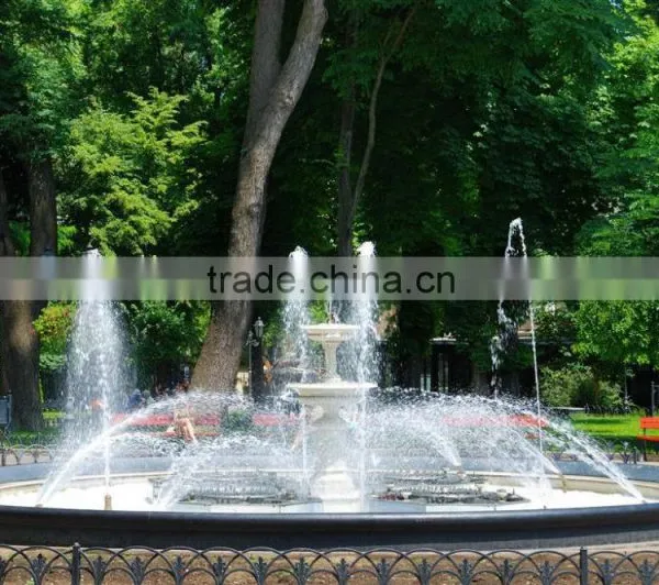big outdoor fountain