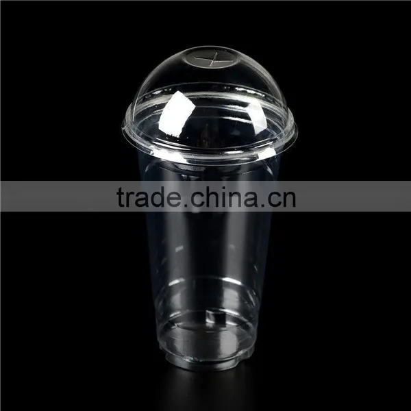 PET Transparent Disposable Plastic Cup With Cover Quality Choice photo-5