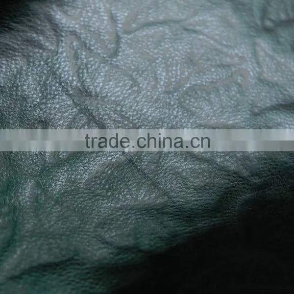 pu Embossing Fake Leather With Butterfly Embossed Pattern pu Artifical Leather With Stamping Pattern