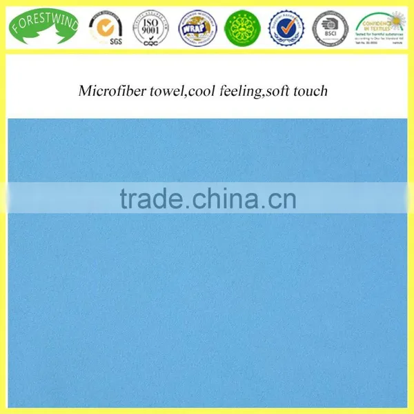 High Absorption Microfiber Sport Towel for Hometextile and Outdoor