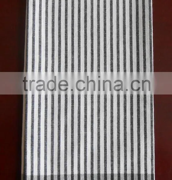 100%cotton Tea Towel With Stripe Pattern