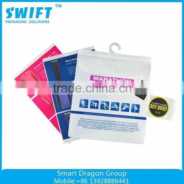 PVC Waterproof Plastic Packaging Bag for Clothing photo-3