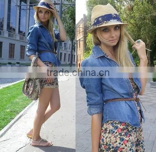 Ladies Fashion Hat for Promotional Straw Hat/cap Hat