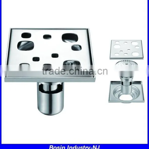 Stainless Steel Channel Drain, Anti Odor Floor Drain