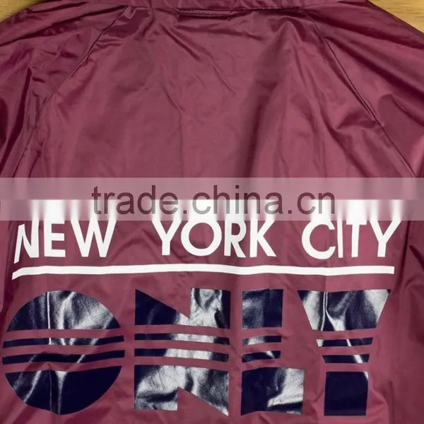 Printed Coaches Jackets, Custom Printed Coaches Jackets, Logo Printed Coaches Jackets photo-5