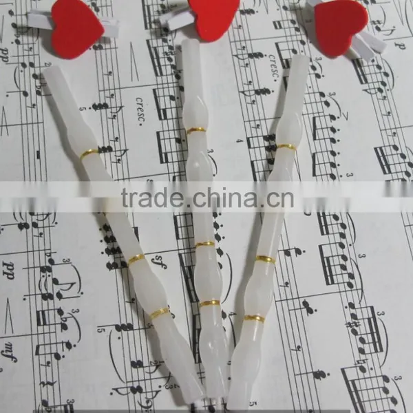 White Crystal Candles For Wedding Favors photo-2
