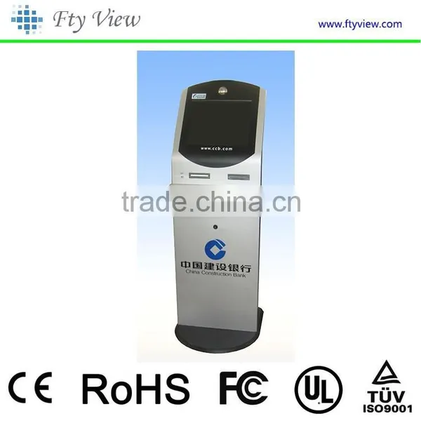 Bank Self-service Payment Wall Mounted Kiosk With Reader Ticket Supplier's Choice photo-4